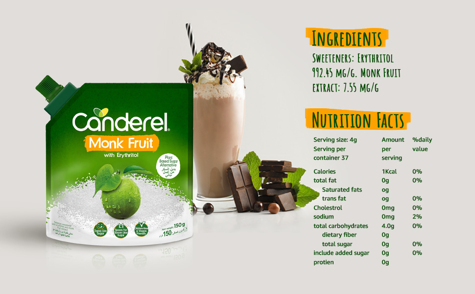 Canderel Monk Fruit — module three