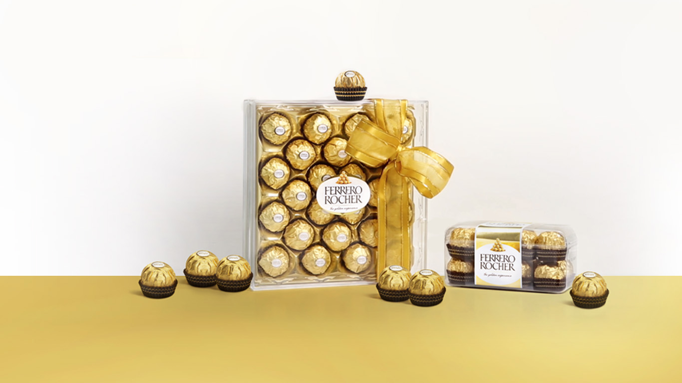 A+ Content System Ferrero Rocher editorial visual