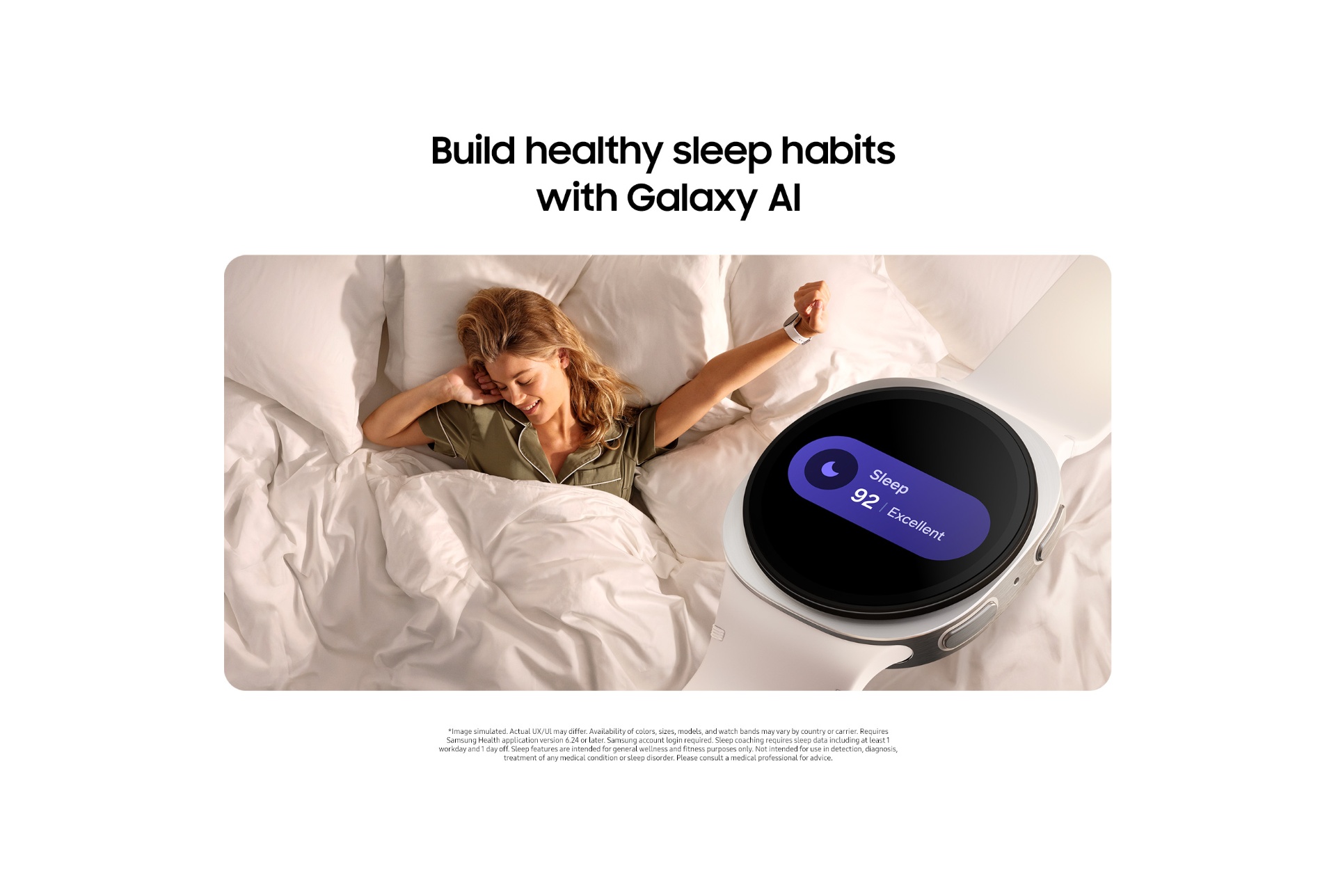 Galaxy Watch8 Establishing the visual system