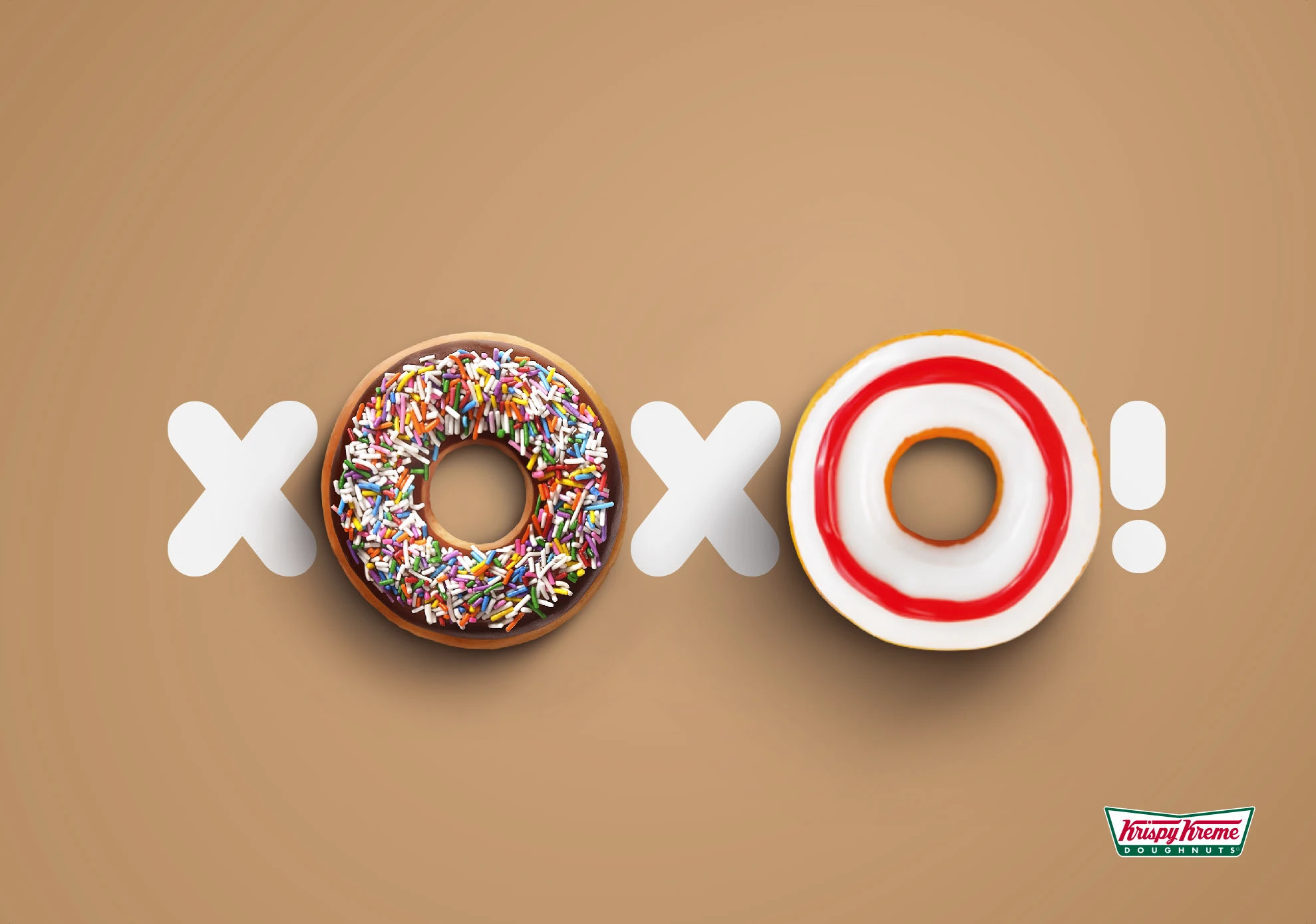 Krispy Kream campaign visual