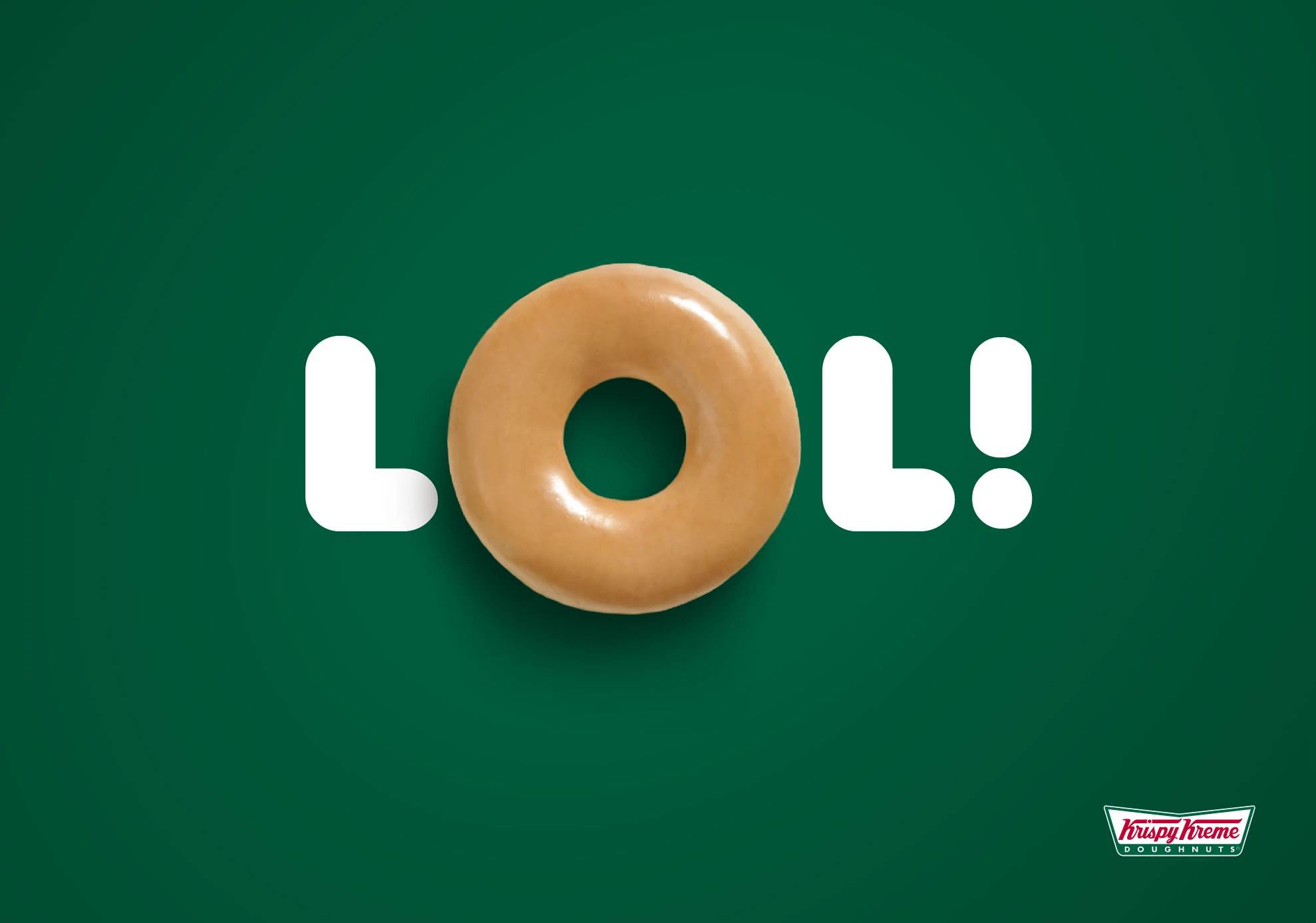 Krispy Kream campaign visual
