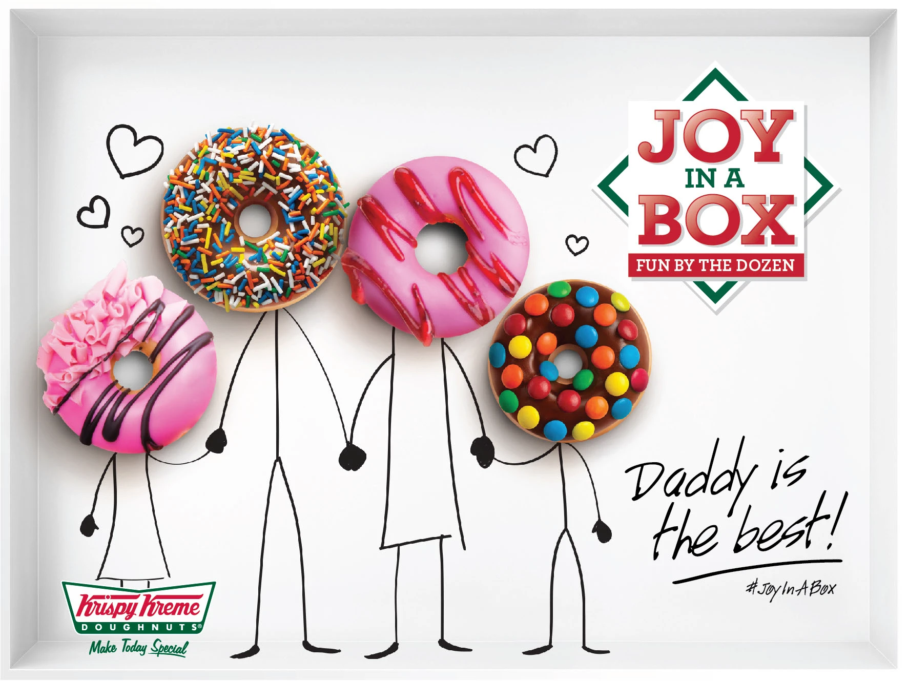 Krispy Kream campaign visual